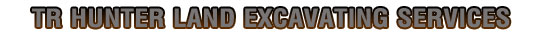 TR Hunter Excavating Service - Underground drains, ditch cleaning, and Retention Pond Constuction and Maintenance